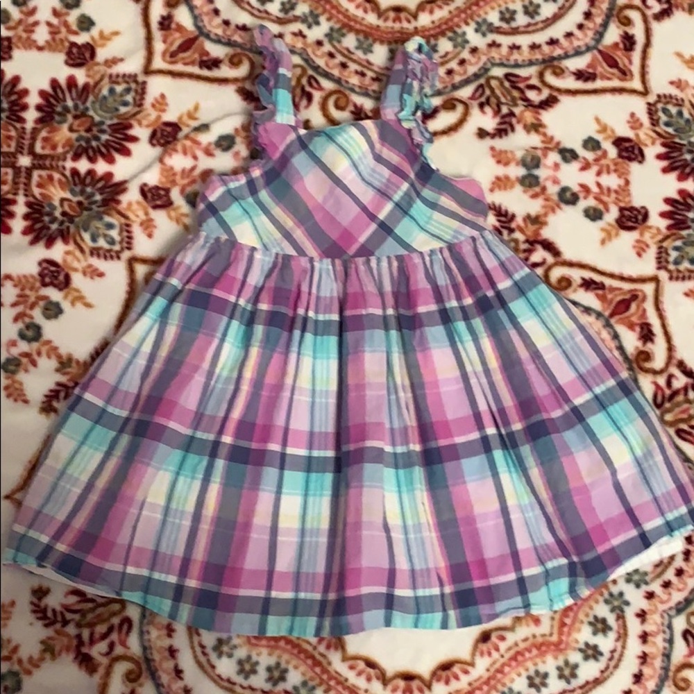 Plaid summer dress